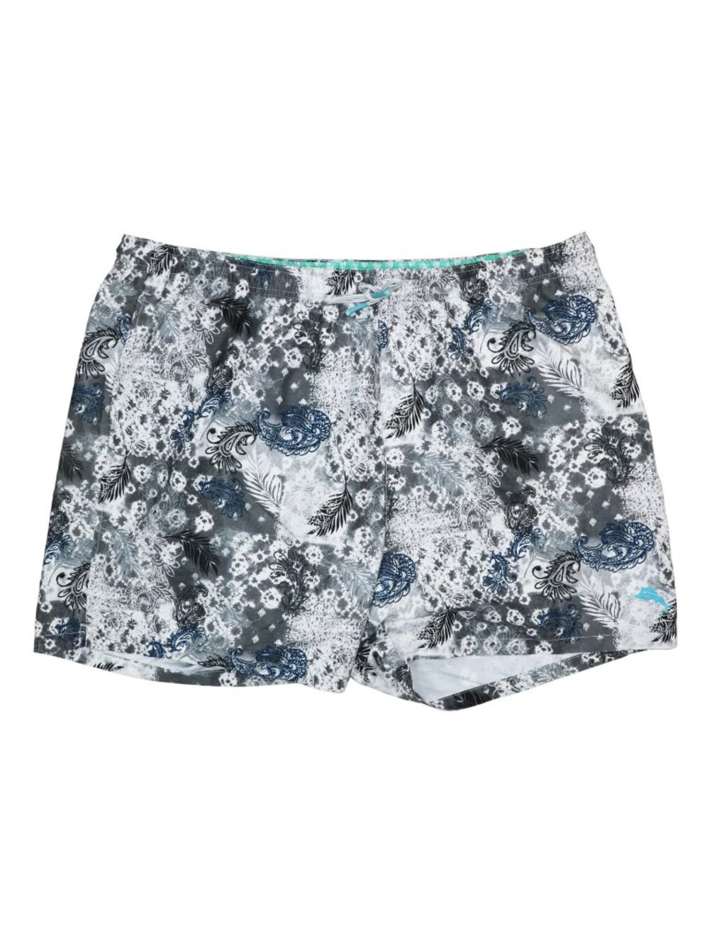 Tommy Bahama Naples Isla Morada Swim Trunks Men's Bathing Suit M NWT Fog Grey